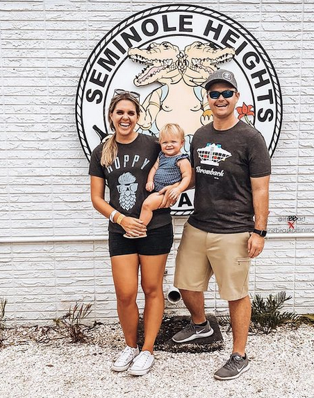 "Throwback" St. Petersburg Pier Tribute T-Shirt