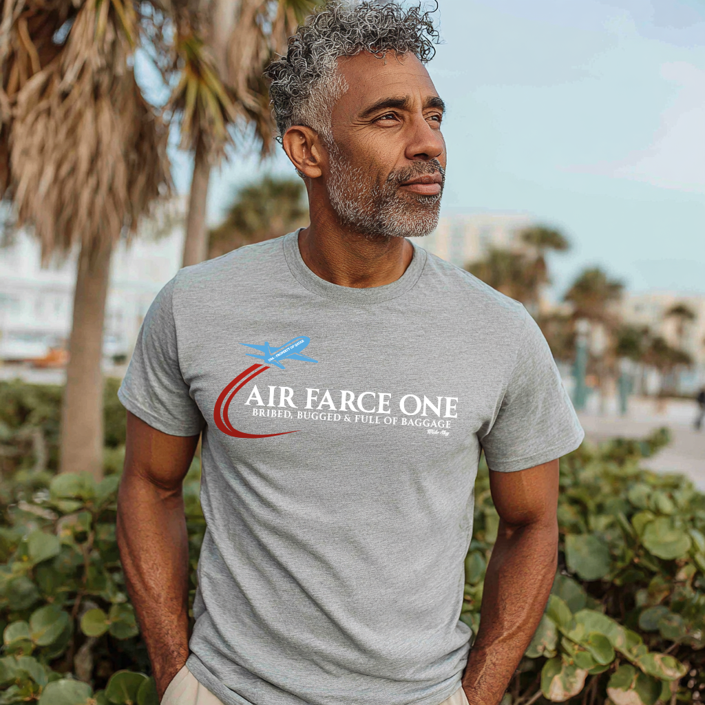"Air Farce One" T-Shirt - Funny Political Parody Apparel