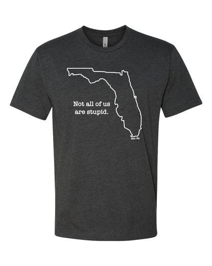 "Not All of Us Are Stupid" Florida T-Shirt - Funny State Pride Tee