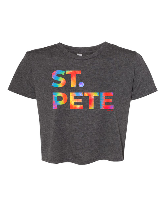 St. Pete Tie Dye Crop Top